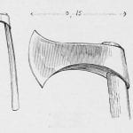 One of the first axes used in Axe Throwing