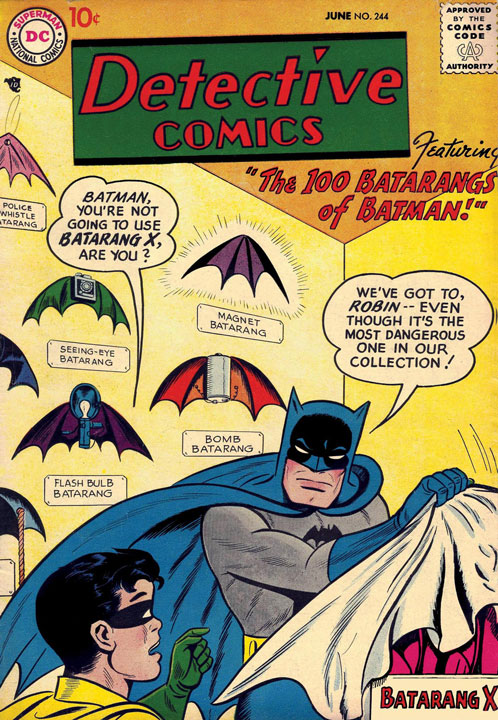 Los diferentes tipos de batarang